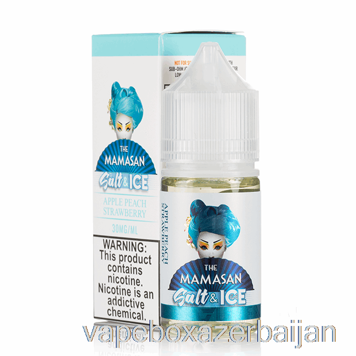 Vape Azerbaijan ICE ASAP SALT - The Mamasan E-Liquid - 30mL 30mg